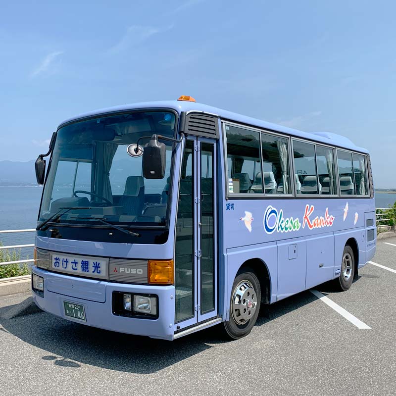 小型バス 24人乗り トキ146号 おけさ観光タクシー